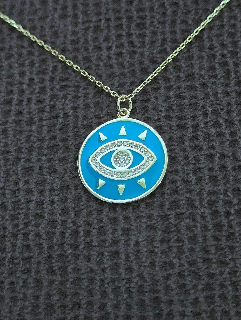 Stella Rose🌹Evil😈 Eye👁 Pendant Necklace - NWT